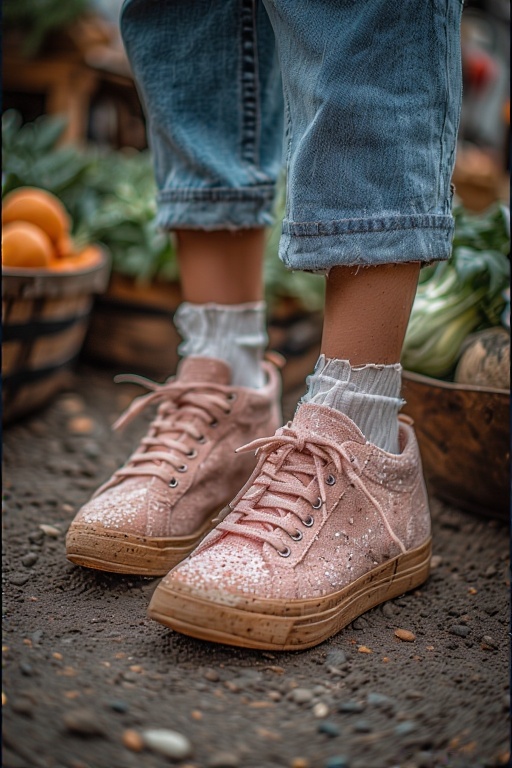 Pink Casual Shoe